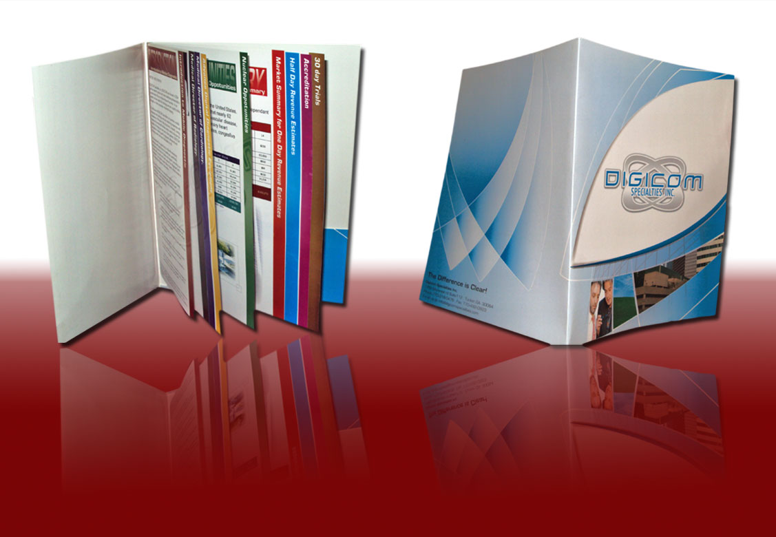 booklet folders printing